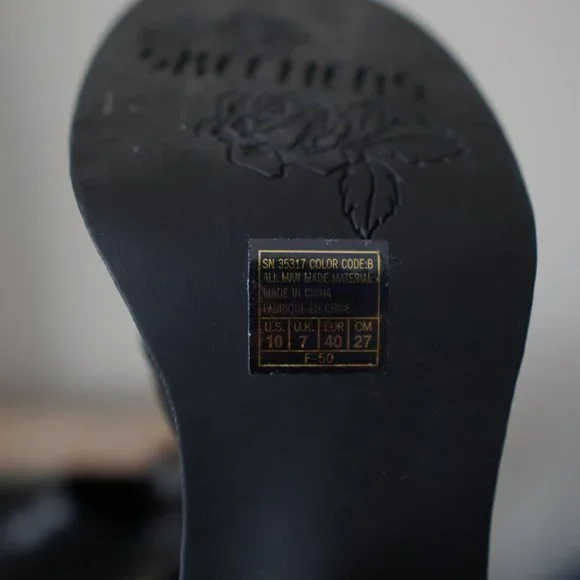 Vintage Skechers Somethin' Else Platform Mary Jane Shoes - Picture 10 of 13